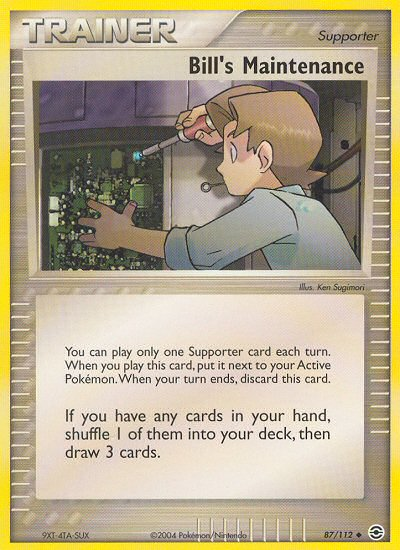 Bill's Maintenance (87/112) [EX: FireRed & LeafGreen] | Tabernacle Games