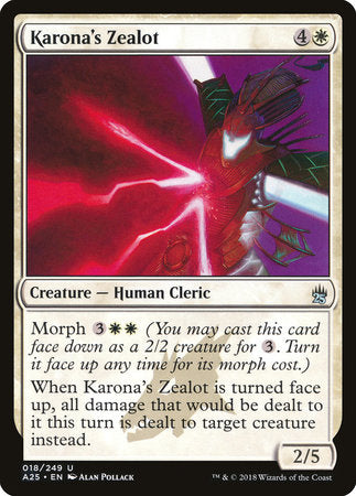 Karona's Zealot [Masters 25] | Tabernacle Games