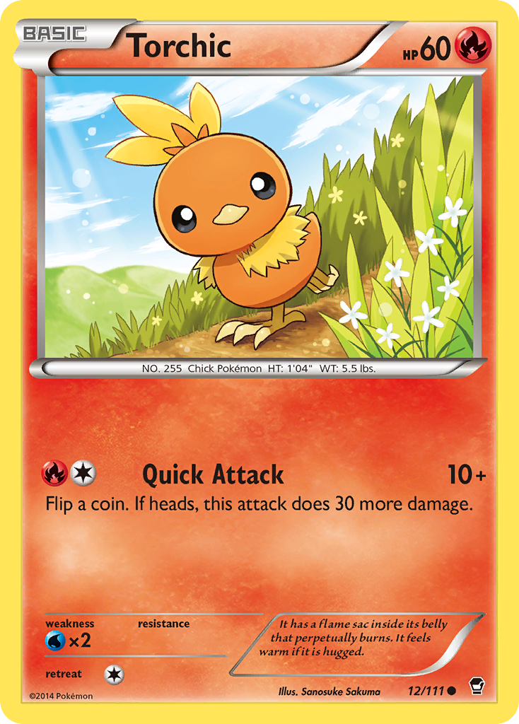 Torchic (12/111) [XY: Furious Fists] | Tabernacle Games