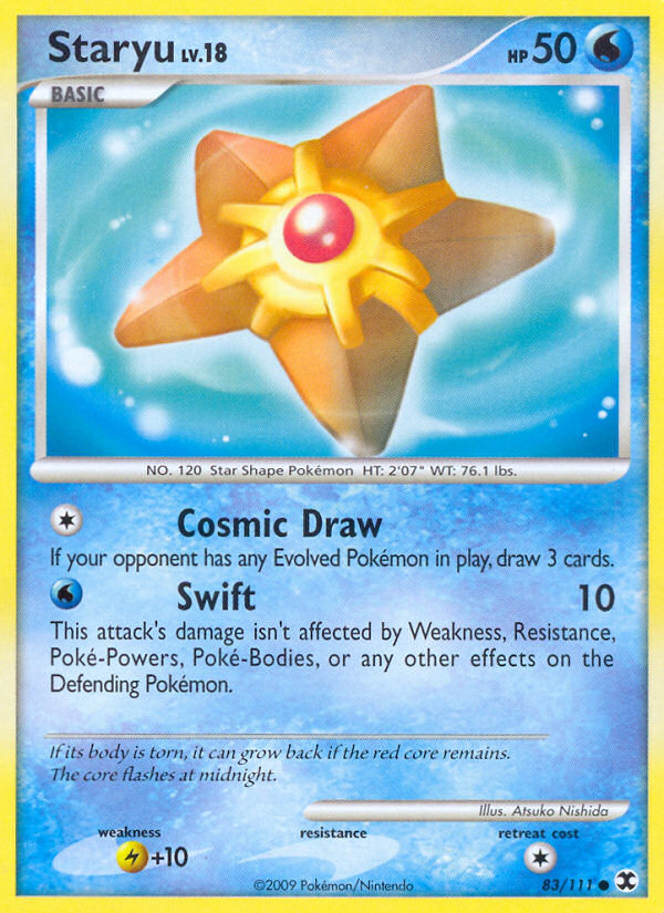 Staryu (83/111) [Platinum: Rising Rivals] | Tabernacle Games