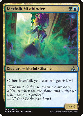 Merfolk Mistbinder [Rivals of Ixalan] | Tabernacle Games