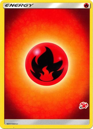 Fire Energy (Charizard Stamp #12) [Battle Academy 2020] | Tabernacle Games