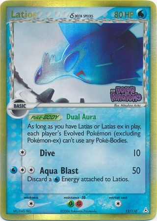 Latios (12/110) (Delta Species) (Stamped) [EX: Holon Phantoms] | Tabernacle Games