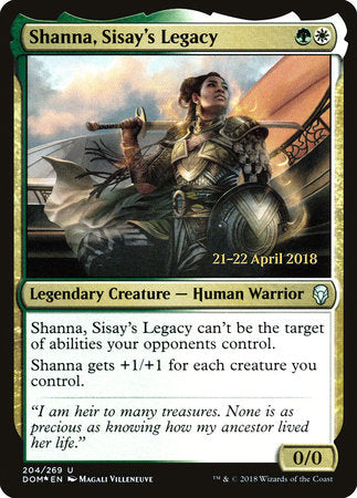 Shanna, Sisay's Legacy [Dominaria Promos] | Tabernacle Games