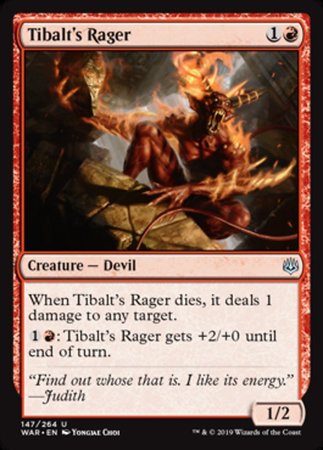 Tibalt's Rager [War of the Spark] | Tabernacle Games