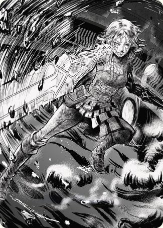 Nahiri, the Unforgiving 2 Art Card [Phyrexia: All Will Be One Art Series] | Tabernacle Games