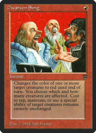 Dwarven Song [Legends] | Tabernacle Games