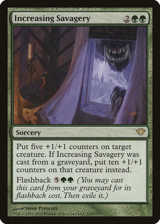 Increasing Savagery [Dark Ascension] | Tabernacle Games