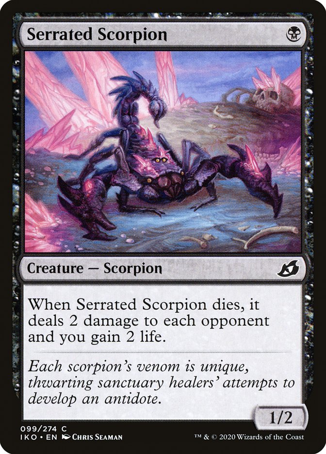 Serrated Scorpion [Ikoria: Lair of Behemoths] | Tabernacle Games