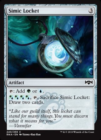 Simic Locket [Ravnica Allegiance] | Tabernacle Games