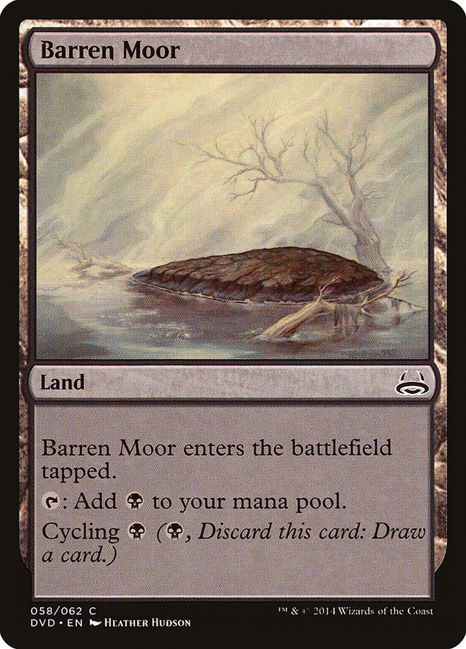 Barren Moor (Divine vs. Demonic) [Duel Decks Anthology] | Tabernacle Games