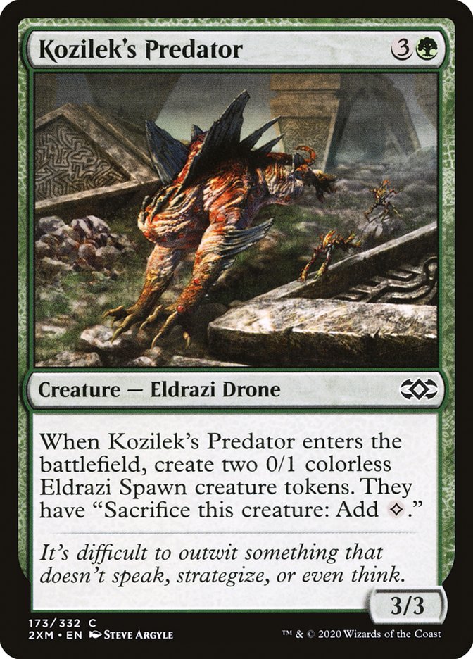 Kozilek's Predator [Double Masters] | Tabernacle Games