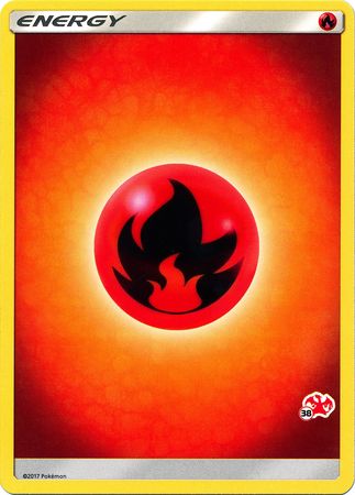 Fire Energy (Charizard Stamp #38) [Battle Academy 2020] | Tabernacle Games