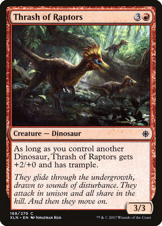 Thrash of Raptors [Ixalan] | Tabernacle Games