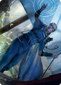 Inga Rune-Eyes Art Card (Gold-Stamped Signature) [Kaldheim: Art Series] | Tabernacle Games