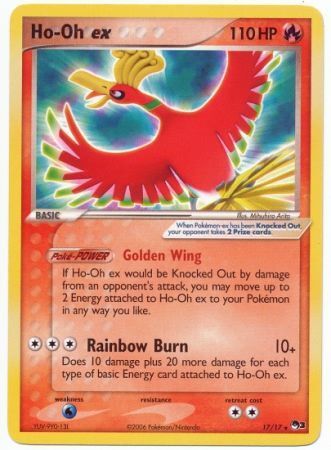 Ho-Oh ex (17/17) (Non-Holo) [POP Series 3] | Tabernacle Games