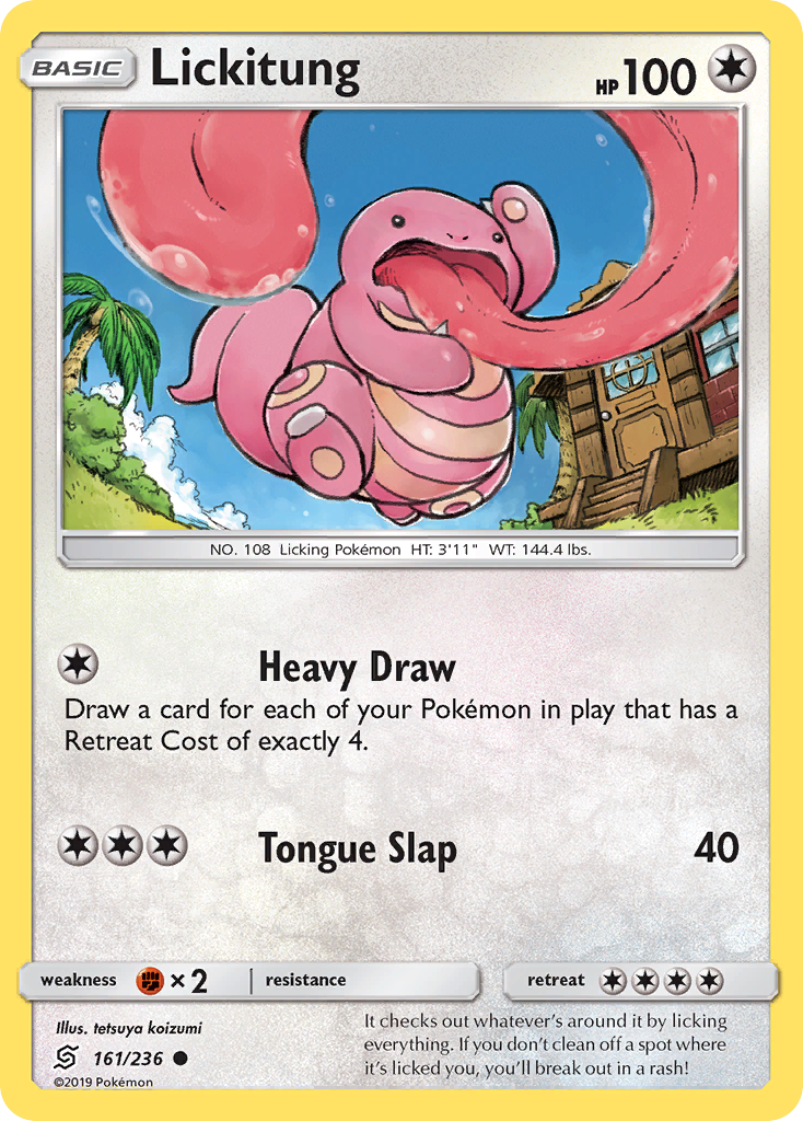 Lickitung (161/236) [Sun & Moon: Unified Minds] | Tabernacle Games