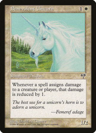 Benevolent Unicorn [Mirage] | Tabernacle Games