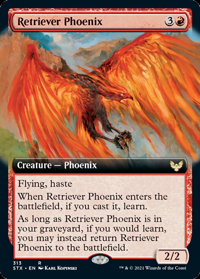 Retriever Phoenix (Extended) [Strixhaven: School of Mages] | Tabernacle Games