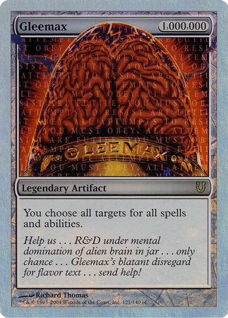 Gleemax (Alternate Foil) [Unhinged] | Tabernacle Games