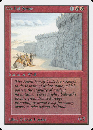 Wall of Stone [Unlimited Edition] | Tabernacle Games