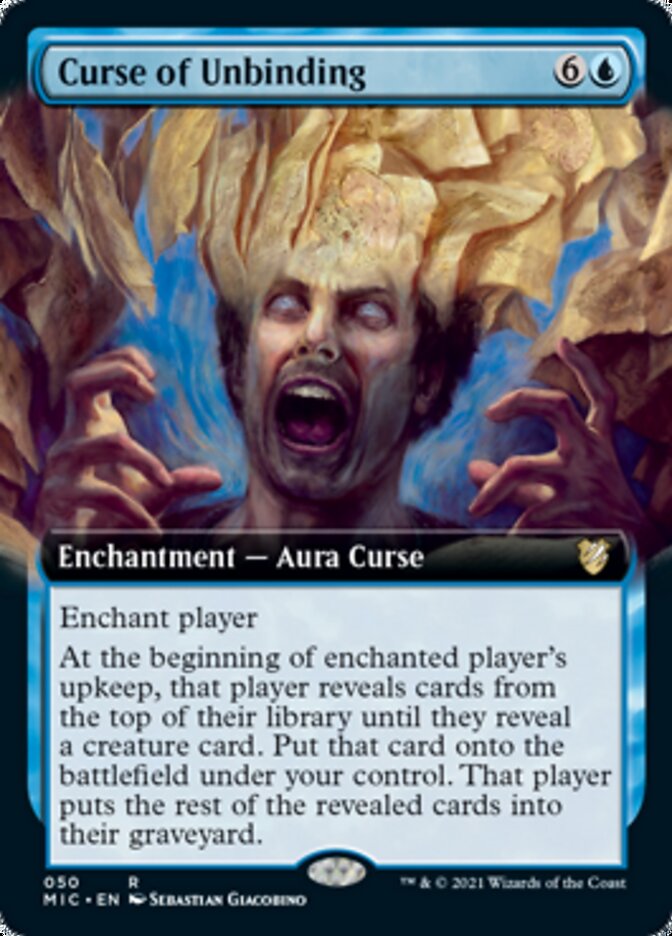 Curse of Unbinding (Extended) [Innistrad: Midnight Hunt Commander] | Tabernacle Games