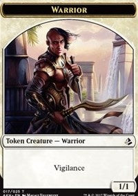 Warrior // Labyrinth Guardian Token [Amonkhet Tokens] | Tabernacle Games