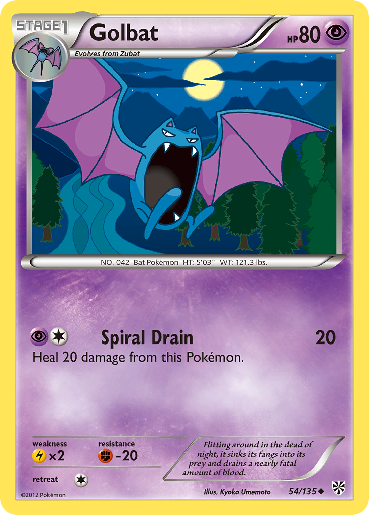 Golbat (54/135) [Black & White: Plasma Storm] | Tabernacle Games