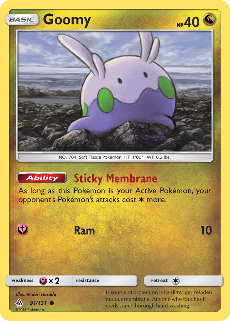 Goomy (91/131) [Sun & Moon: Forbidden Light] | Tabernacle Games