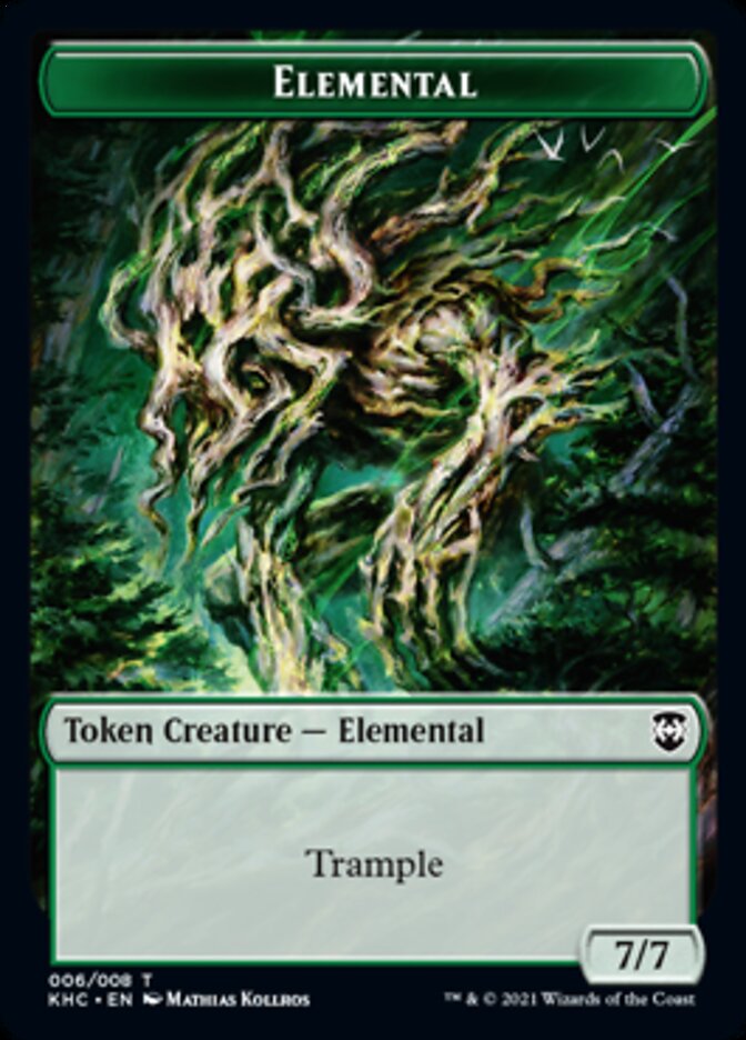 Elemental [Kaldheim Commander Tokens] | Tabernacle Games