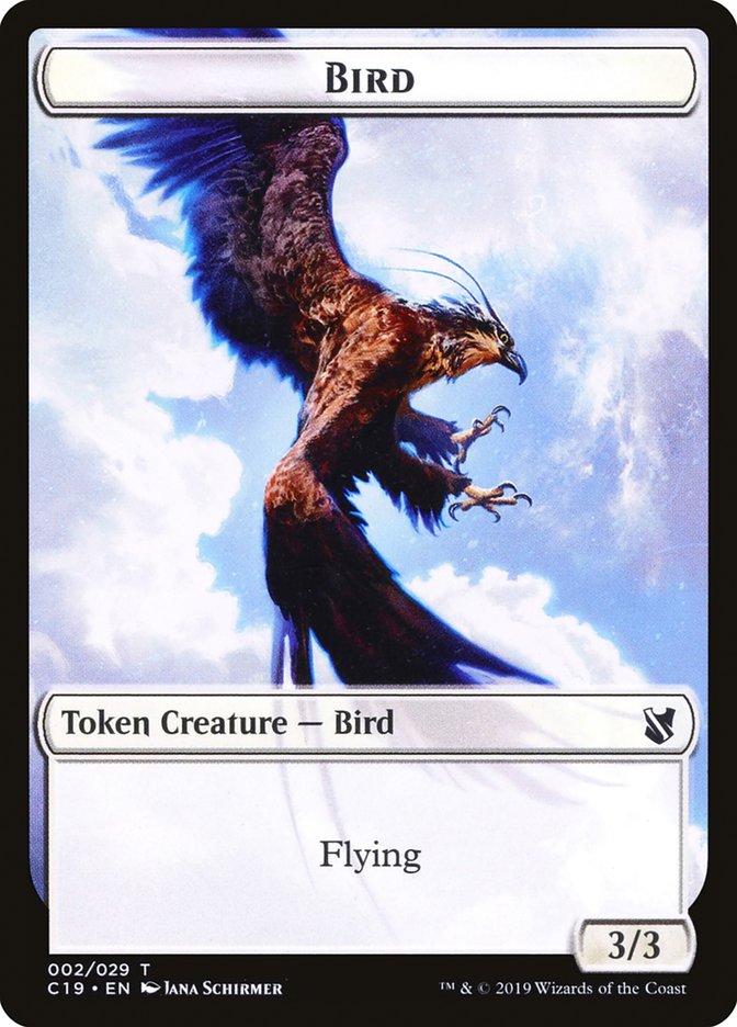 Bird (002/029) [Commander 2019 Tokens] | Tabernacle Games