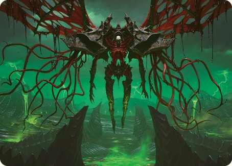 Archfiend of the Dross Art Card [Phyrexia: All Will Be One Art Series] | Tabernacle Games