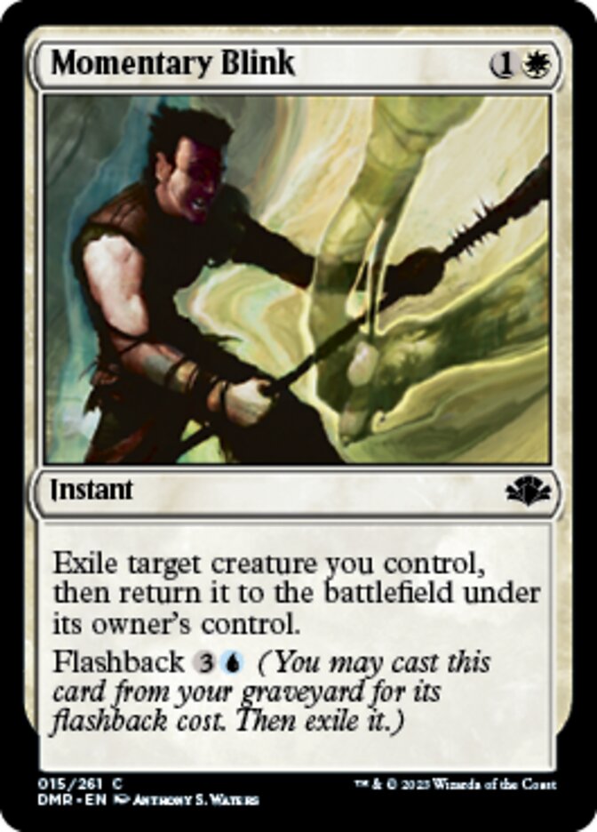 Momentary Blink [Dominaria Remastered] | Tabernacle Games