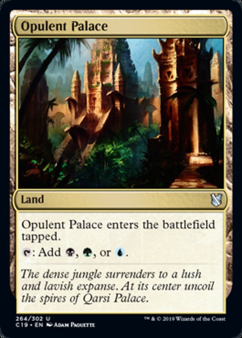 Opulent Palace [Commander 2019] | Tabernacle Games