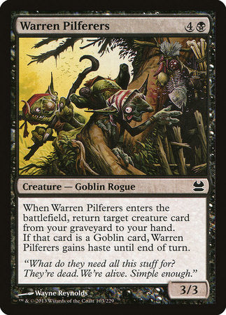 Warren Pilferers [Modern Masters] | Tabernacle Games