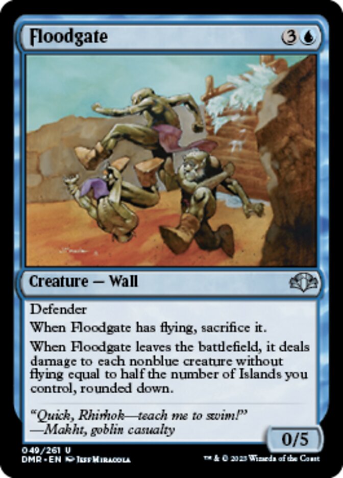 Floodgate [Dominaria Remastered] | Tabernacle Games