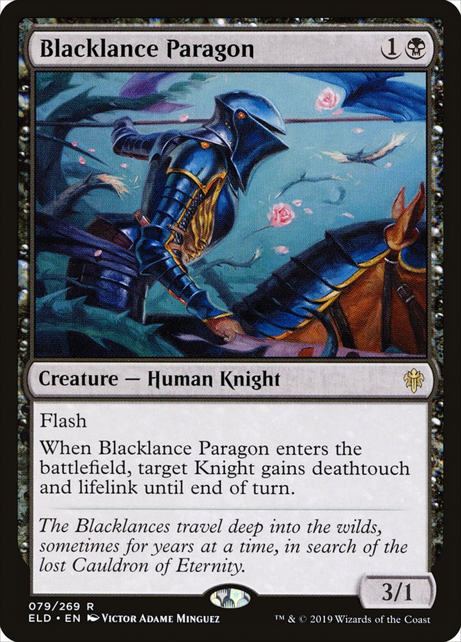 Blacklance Paragon [Throne of Eldraine] | Tabernacle Games
