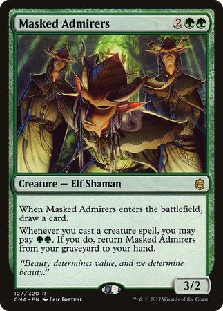 Masked Admirers [Commander Anthology] | Tabernacle Games