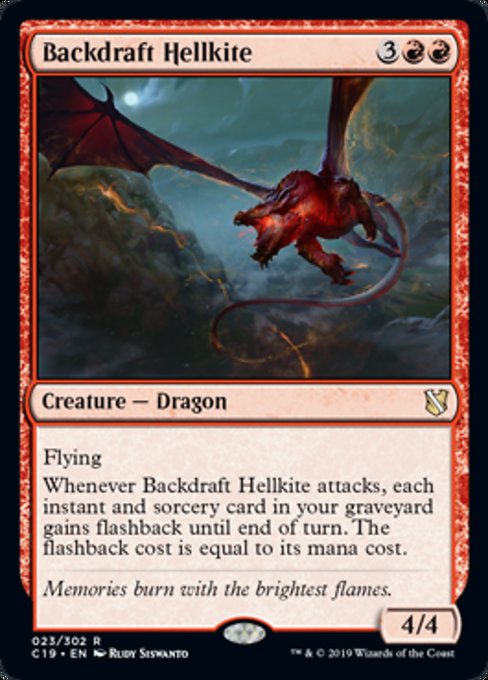 Backdraft Hellkite [Commander 2019] | Tabernacle Games