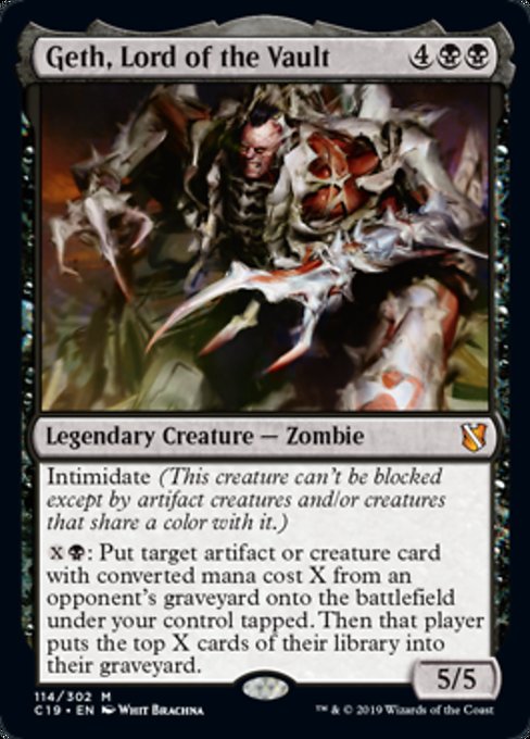 Geth, Lord of the Vault [Commander 2019] | Tabernacle Games