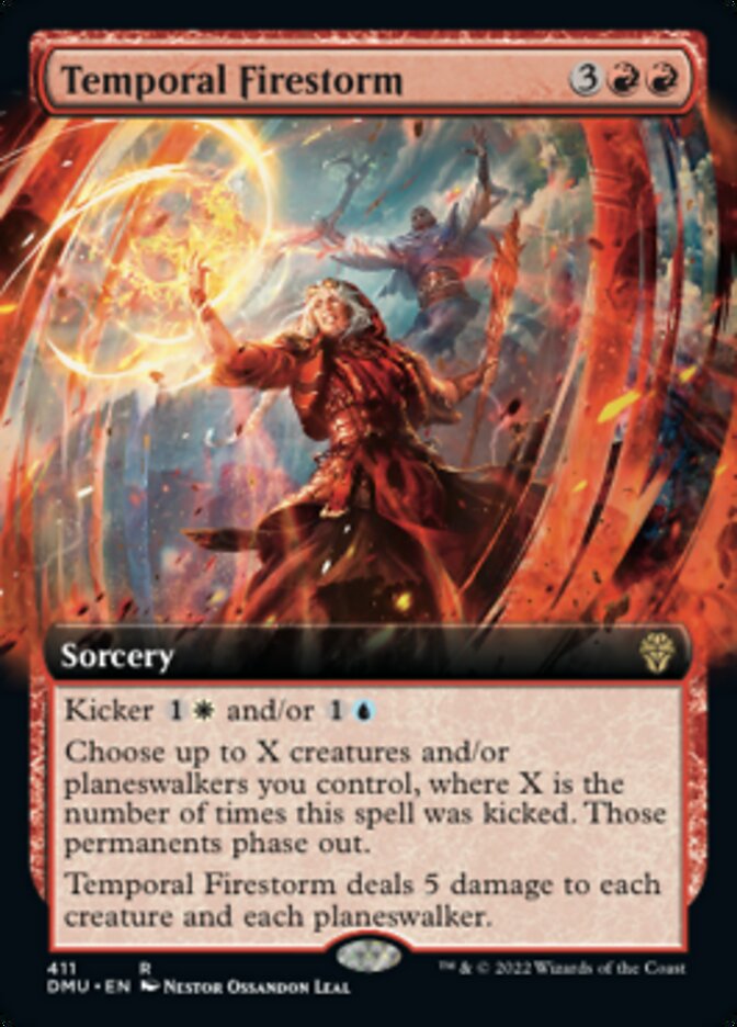 Temporal Firestorm (Extended Art) [Dominaria United] | Tabernacle Games