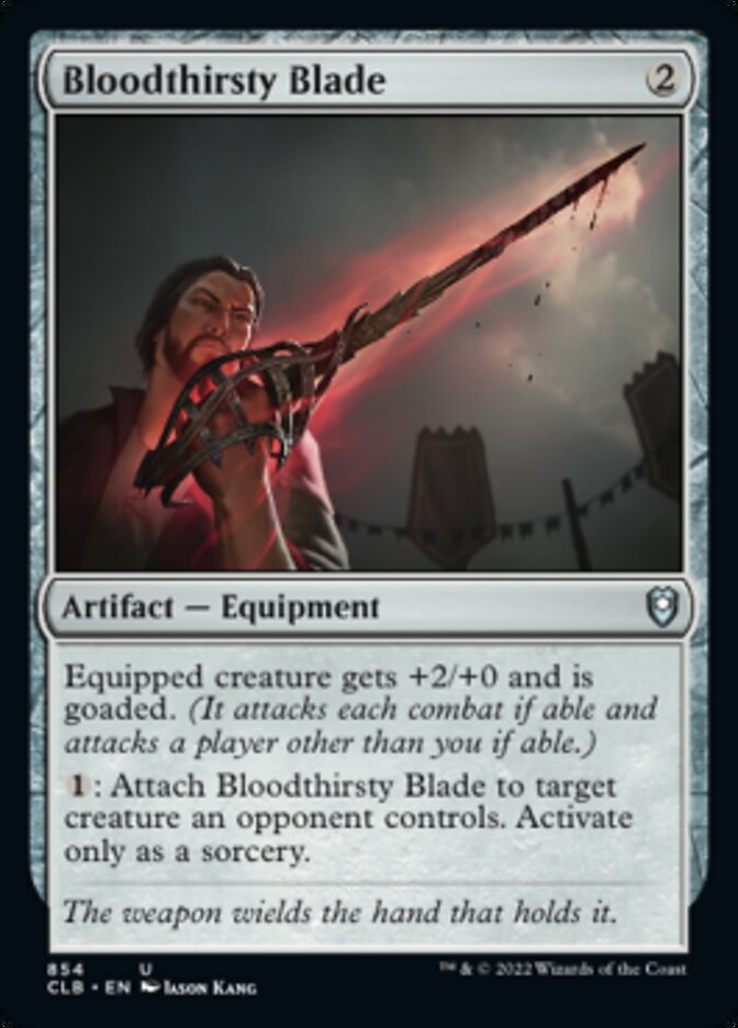 Bloodthirsty Blade [Commander Legends: Battle for Baldur's Gate] | Tabernacle Games