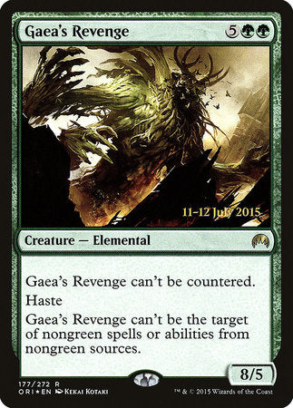 Gaea's Revenge [Magic Origins Promos] | Tabernacle Games