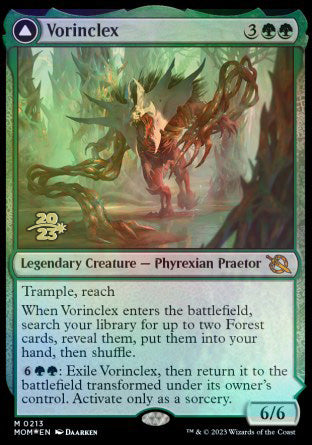 Vorinclex // The Grand Evolution [March of the Machine Prerelease Promos] | Tabernacle Games