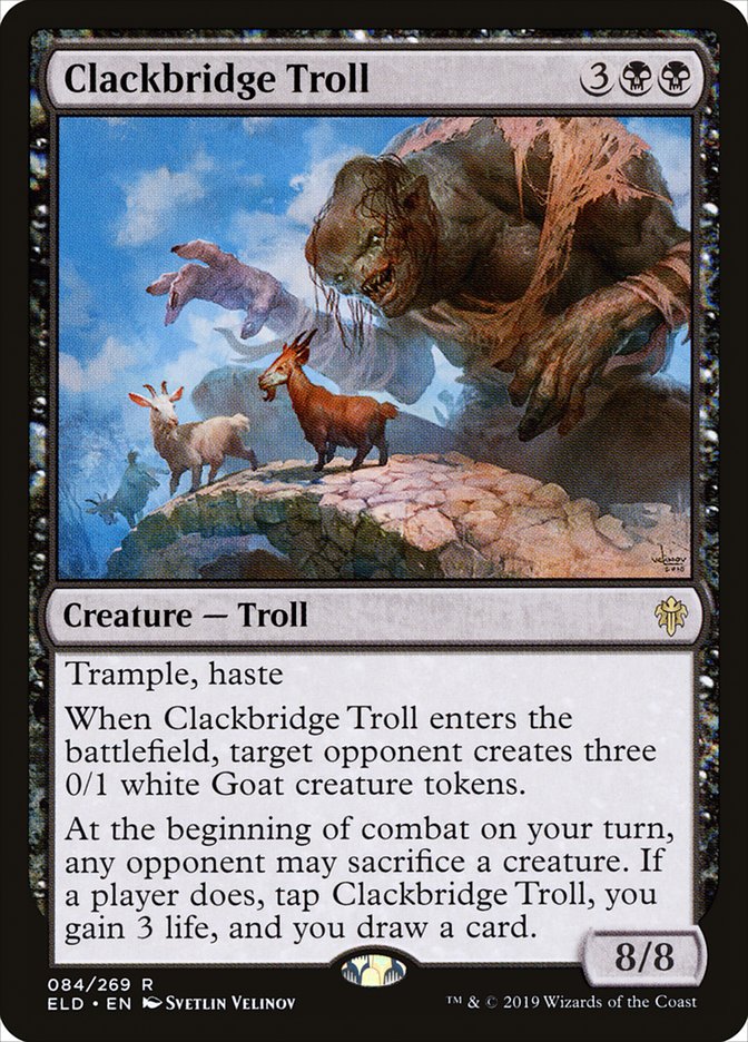 Clackbridge Troll [Throne of Eldraine] | Tabernacle Games