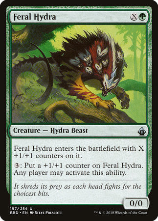 Feral Hydra [Battlebond] | Tabernacle Games