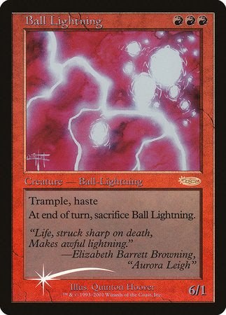 Ball Lightning [Judge Gift Cards 2001] | Tabernacle Games