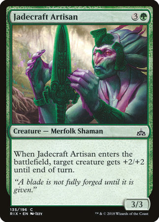 Jadecraft Artisan [Rivals of Ixalan] | Tabernacle Games