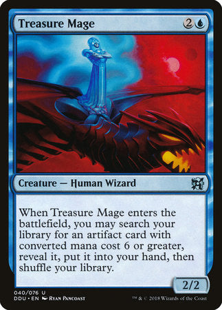 Treasure Mage [Duel Decks: Elves vs. Inventors] | Tabernacle Games