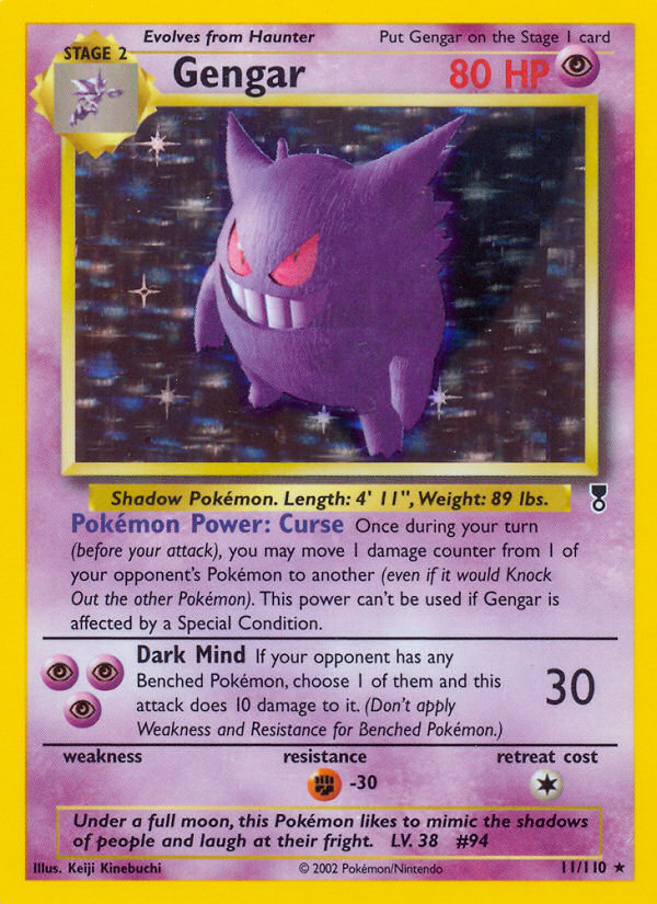 Gengar (11/110) [Legendary Collection] | Tabernacle Games